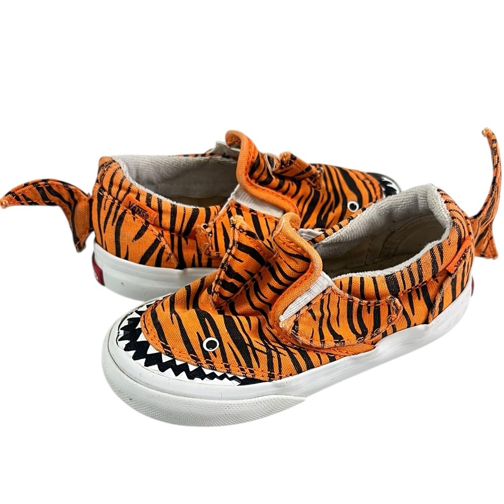 Vans Tiger Shark Sneakers Slip On Toddler 7